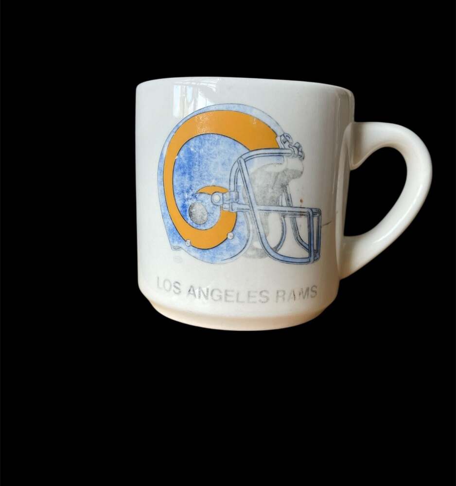 Vintage Los Angeles Rams mug